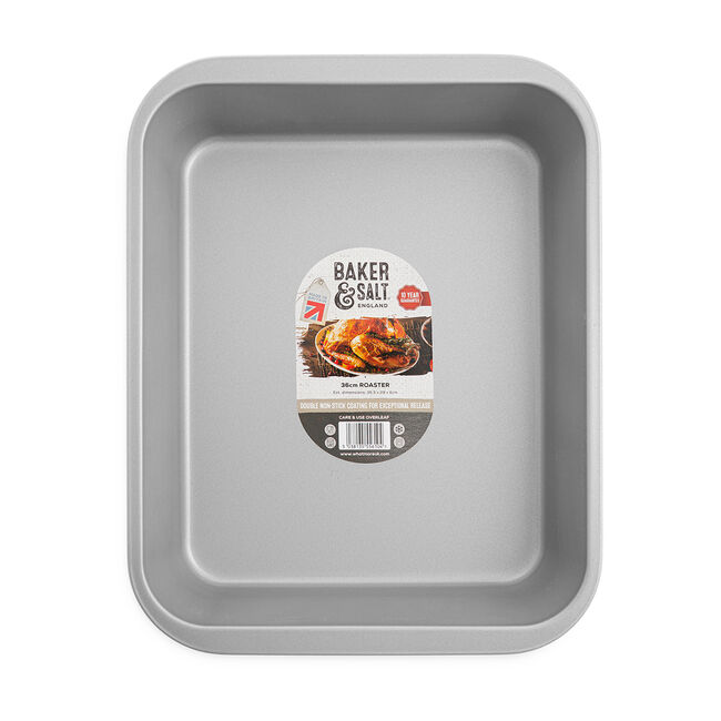Baker & Salt Silver Roaster Tray 36cm
