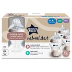 Tommee Tippee Natural Start 260ml Bottle 3-Pack