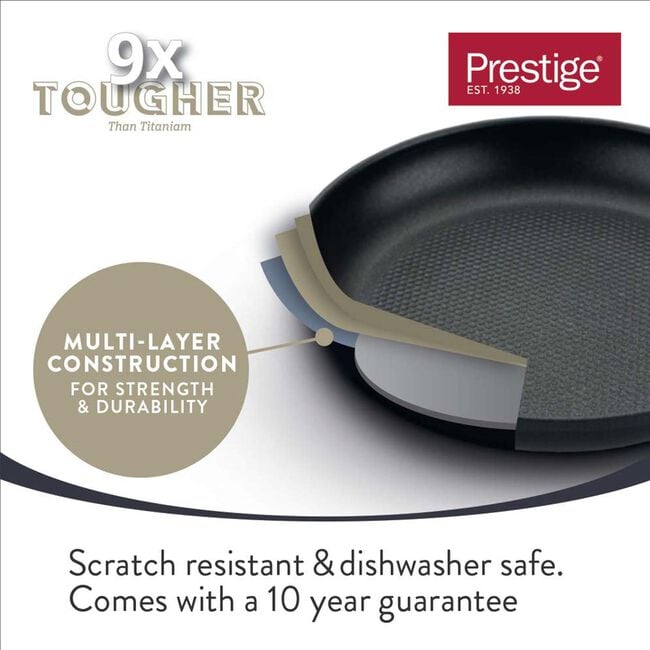 Prestige 9x Stronger Frying Pan 21cm
