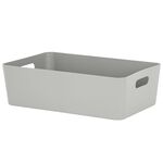 Studio 2 Etched Light Grey 17.01 Storage Basket