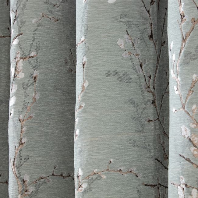 PENCIL PLEAT JESS SAGE 90x90 Curtains 