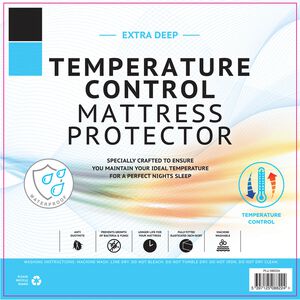 TEMP CONTROL WATERPROOF SINGLE Mattress Protector