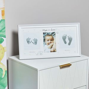 First Steps Hand & Foot Print Photo Frame