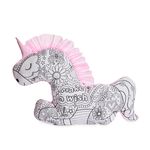 Colour Your Own Unicorn Cushion