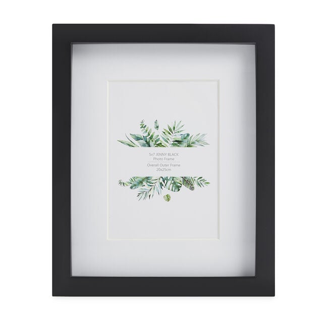 4x4 JENNY BLACK Photo Frame
