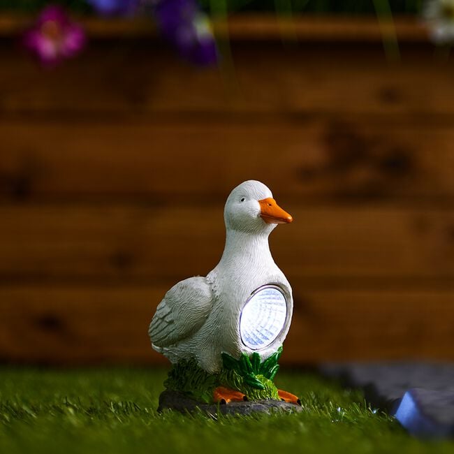 White Duck Solar Light
