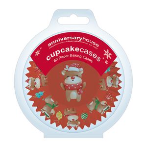 Santa & Friends Cupcake Cases