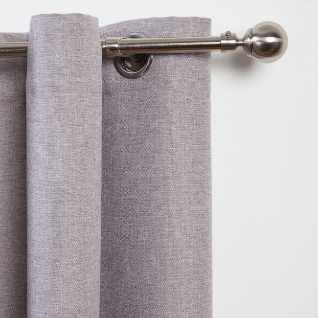 ROOM DARKENING EXTENDABLE BALL 170-300cm Nickel