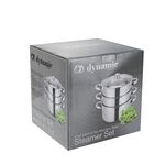 Dynamic Chef 24cm 3 Tier Steamer