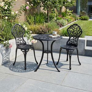 Forio Aluminium 3 Piece Bistro Set