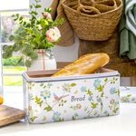 Laura Ashley Elveden White Bread Bin