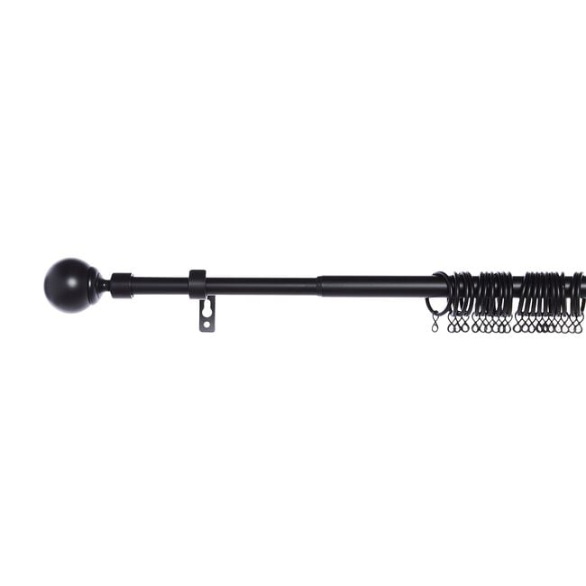 EXTENDABLE BALL 19mm 120-210cm Matte Black