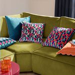 FURN METRO PRISM 45X45 MULTI Cushion