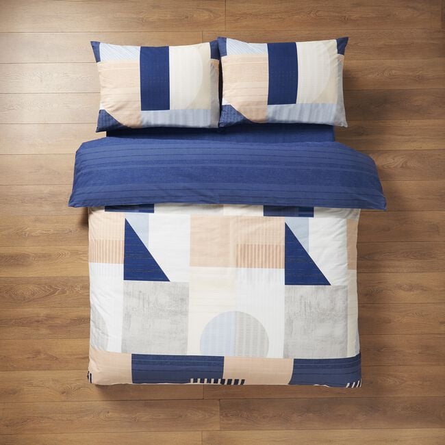 SINGLE DUVET COVER Luna Navy