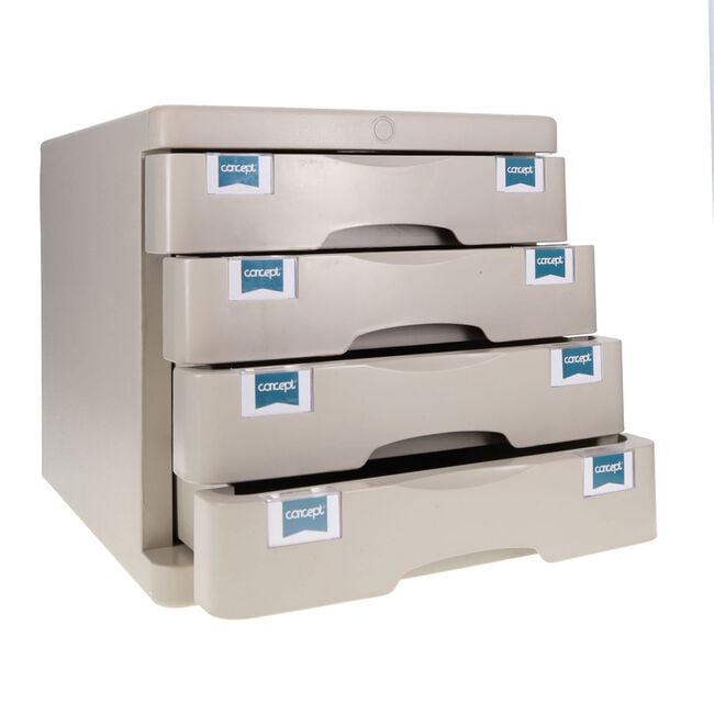 Concept 4 Drawer Filing Cabinet