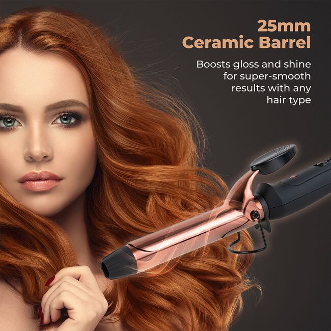 Carmen Noir II 25mm Curling Tong