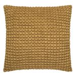 BOBBLE TEXTURED OCHRE 55x55cm Cushion