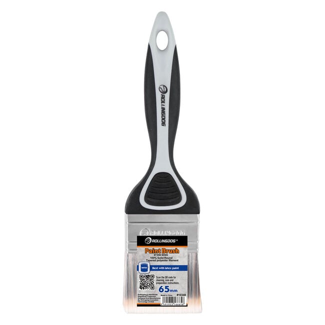 Rolling Dog Paint Brush With Rubber Handle 65mm