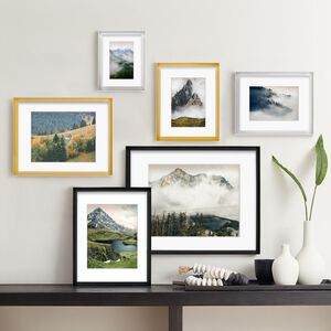 GALLERY EDGE 4X6 SILVER Photo Frame