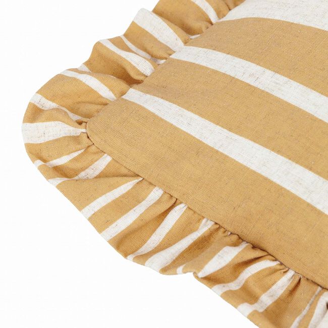 FURN CARMON STRIPE LINEN/OCHRE 40x60 Cushion