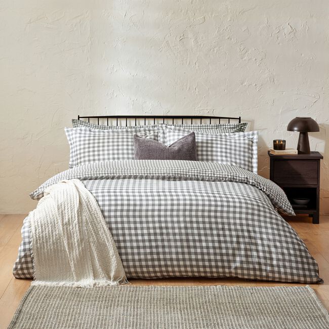 SINGLE DUVET COVER Barton Grey