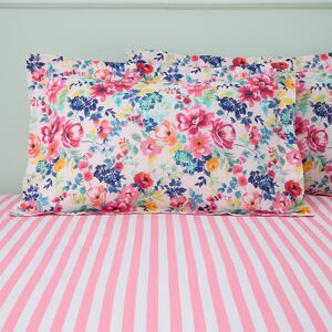 Ottilie Oxford Pillowcase Pair - Pink