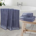 620GSM PIECE DYED ICE BLUE 50x80 Hand Towel