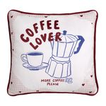Fusion Coffee Club Cushion 43cm x 43cm