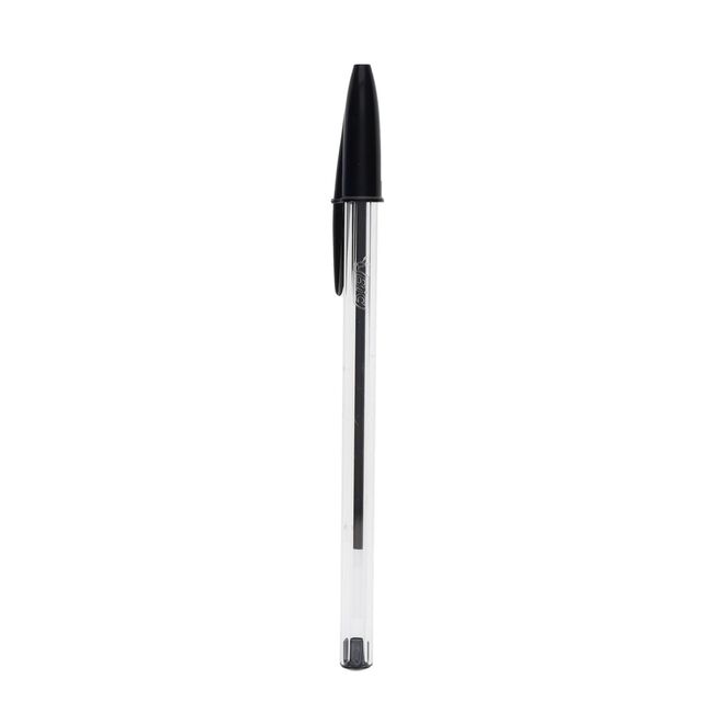 Bic Cristal Ballpoint Black Pens 10 Pack