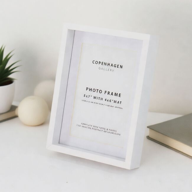 8x10''COPENHAGEN WHITE Photo Frame