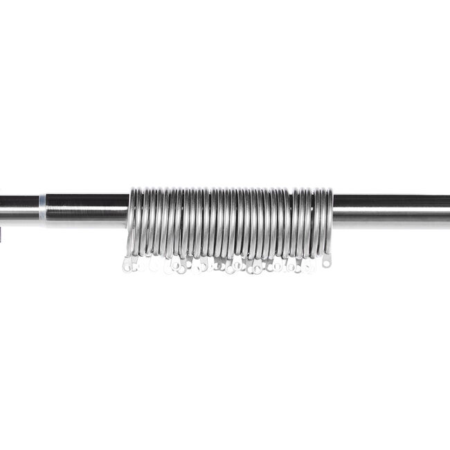 EXTENDABLE BALL 28mm 120-210cm Brushed Nickel