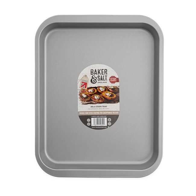 Baker & Salt Silver Oven Baking Tray 36cm