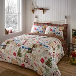 Classic Christmas Bedspread 200cm x 220cm