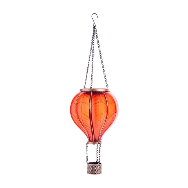 Hot Air Balloon Solar Outdoor Hanging Decoration