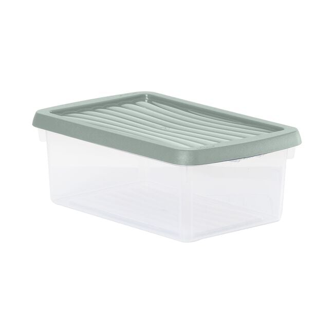 Wham 3.5L Green Lid Storage Box Set Of 4