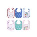 First Steps Baby Bibs - 3 Pack (Assorted Design)