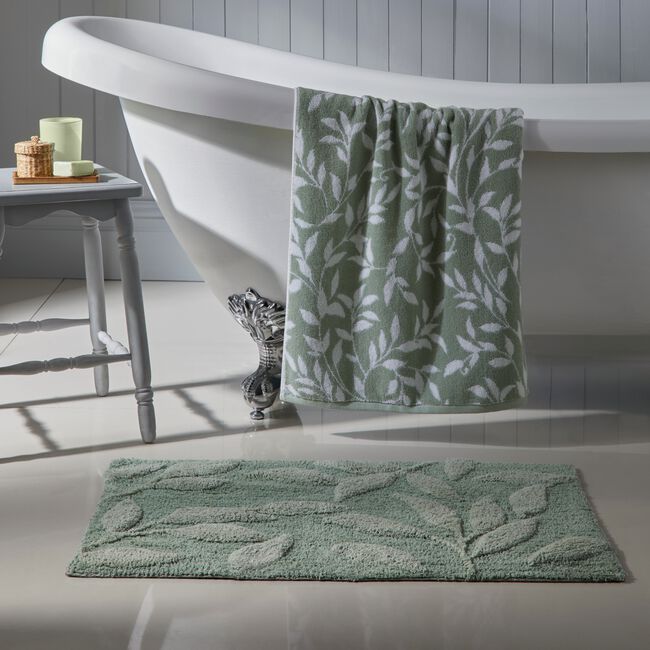 SANDRINGHAM SAGE 50X80 Bathmat