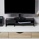 Storage Master Monitor Stand Black