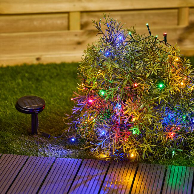 50 LED Solar String Lights - Multicolour