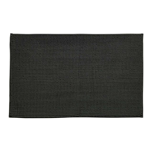 CATHERINE LANSFIELD CHARCOAL BOBBLE 50 x 80cm Bath Mat 