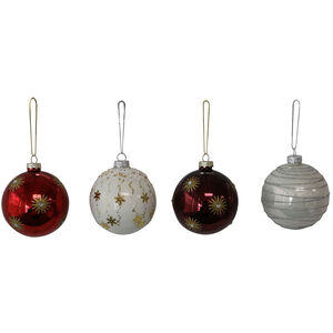 Decorative Glass Bauble Assortment E