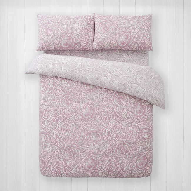 SINGLE DUVET COVER Fallon Raspberry