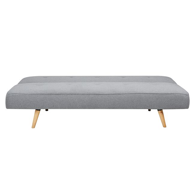 Maya Light Grey Convertible 180cm x 108cm Sofa Bed