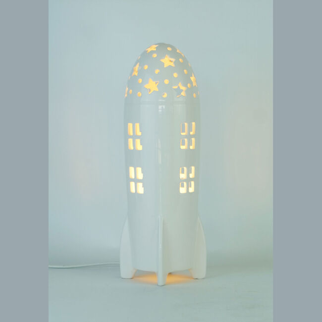 Rocket Ship Table Lamp