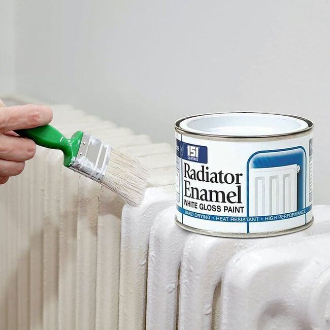 White Gloss Radiator Enamel