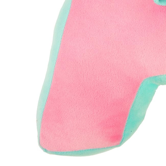 LETTER A Cushion Pink/Duck Egg