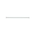 Extendable Tension Rod White 120-210cm