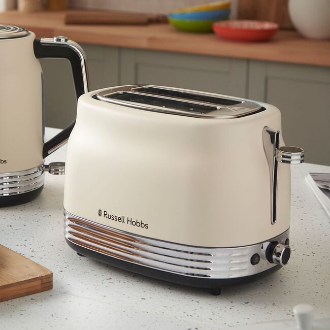 Russell Hobbs Hanley Jasmine 2 Slice Toaster