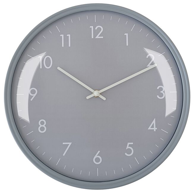 Elsie Grey Clock 33cm