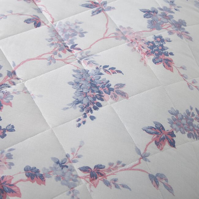 Wisteria Heather Bedspread 200cm x 220cm - Lilac